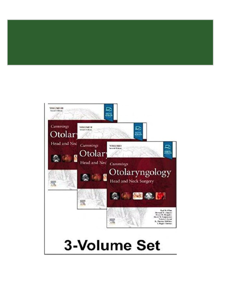 Complete Cummings Otolaryngology: Head and Neck Surgery 17th