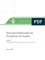 Guia de Elaboração de Prospectos de Fundos e Investimento ANBIMA