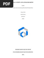 Download Tugas Ball Screw Dan Linear Ball Bearing by permanaallan SN79904550 doc pdf