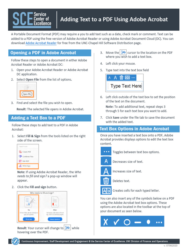 Adding Text to PDFs in Adobe Acrobat | PDF | Application Software ...
