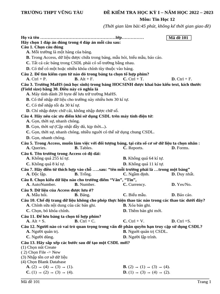 Ma de 101 | PDF
