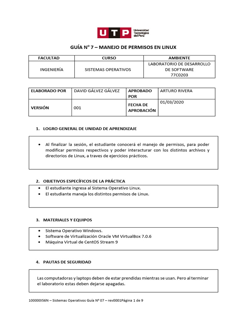 Manejo de Permisos en Linux | PDF | Archivo de computadora | Informática