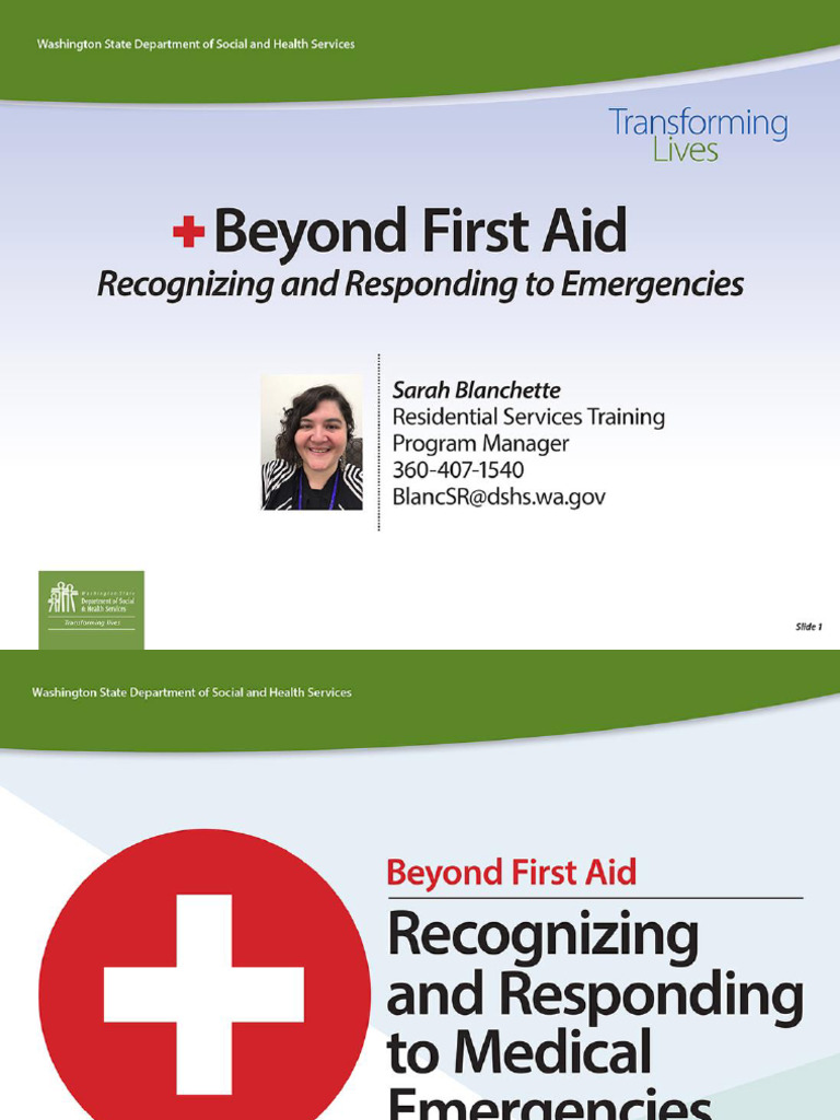 Beyond First Aid | PDF