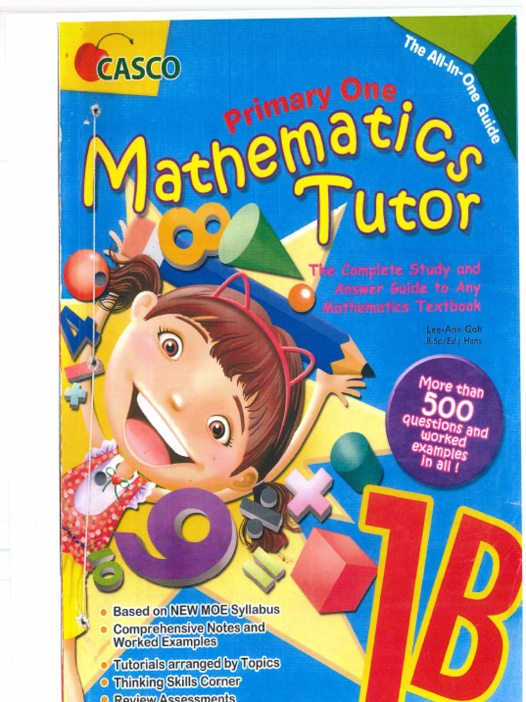 Casco Mathematics Tutor Primary 1B | PDF