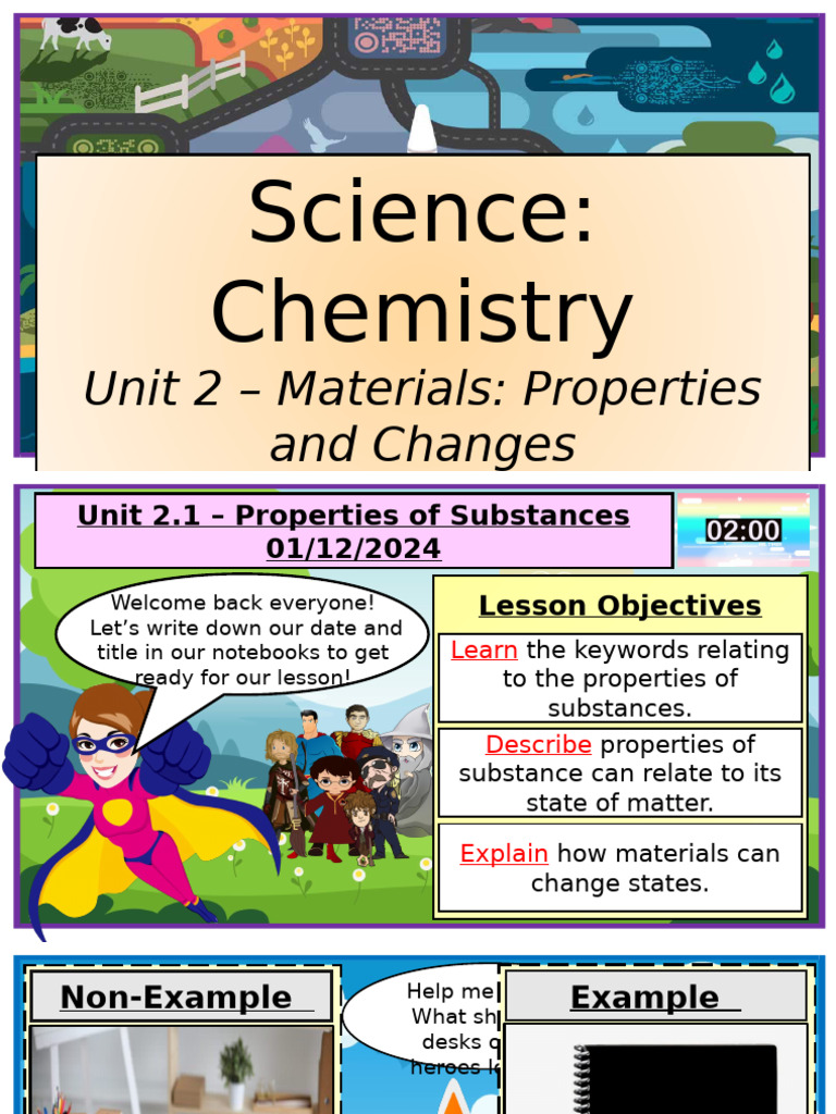 Properties and Changes of Materials | PDF | Liquids | Matter