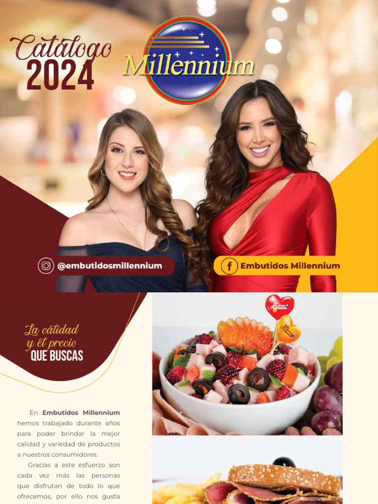 Embutidos Millennium: Calidad y Variedad | PDF | jamón | Tocino