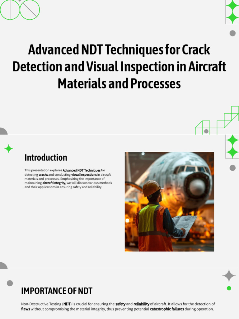 Slidesgo Advanced NDT Techniques For Crack Detection and Visual ...