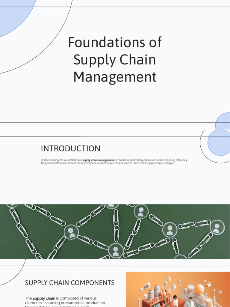Slidesgo Foundations of Supply Chain Management 20240429142255lLHK | PDF