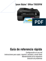 Manual Impresora Epson Tx525fw