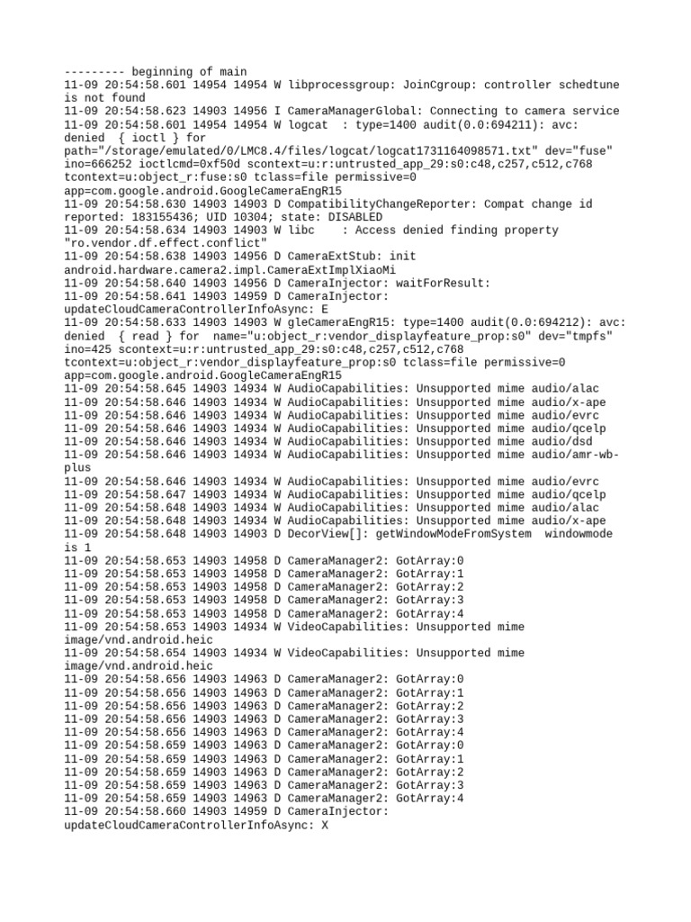 Log Cat 1731164098571 | PDF | Computing | Computer Architecture