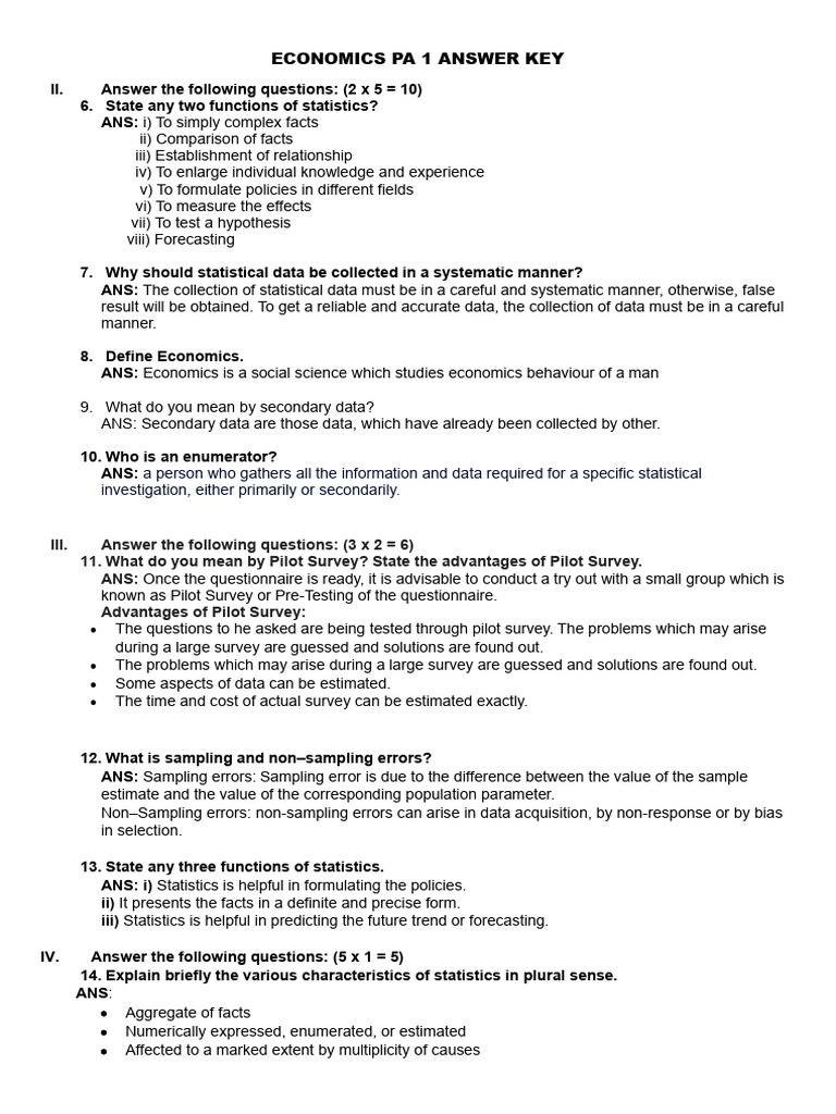 Class 11 Pdf Pdf Statistics Sampling Statistics
