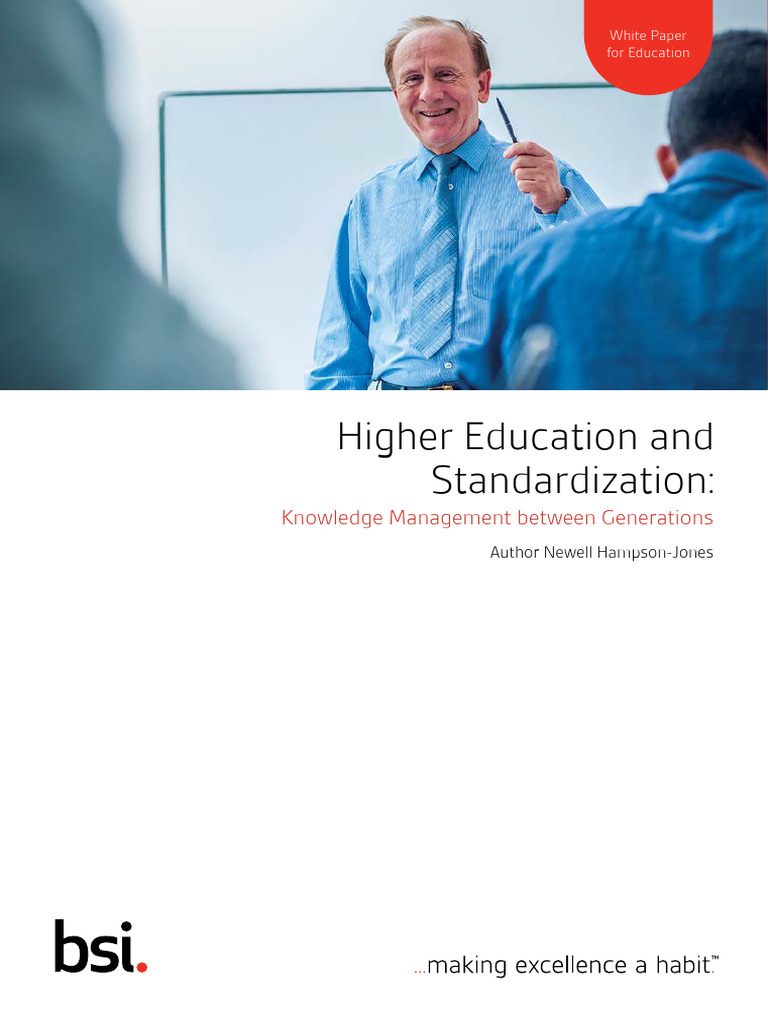 BSI AcademicWhitepaper | PDF | Knowledge Management | Tacit Knowledge