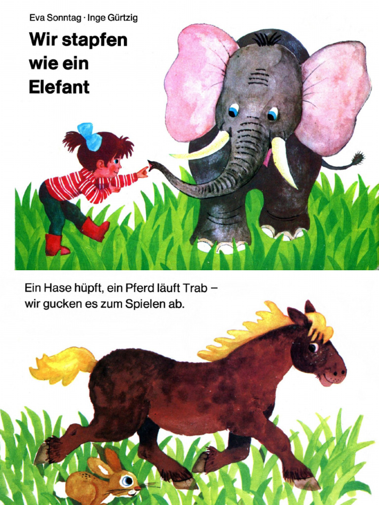 Sonntag Eva Wir Stapfen Wie Ein Elefant | PDF