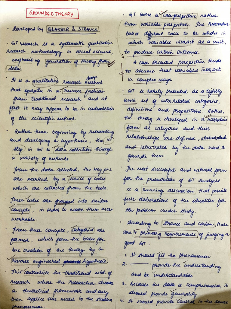 Grounded Theory 2 | PDF