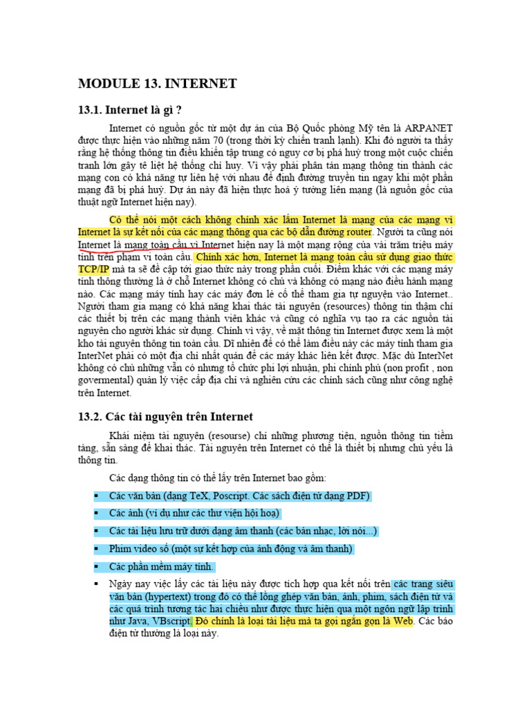 10 Internet | PDF