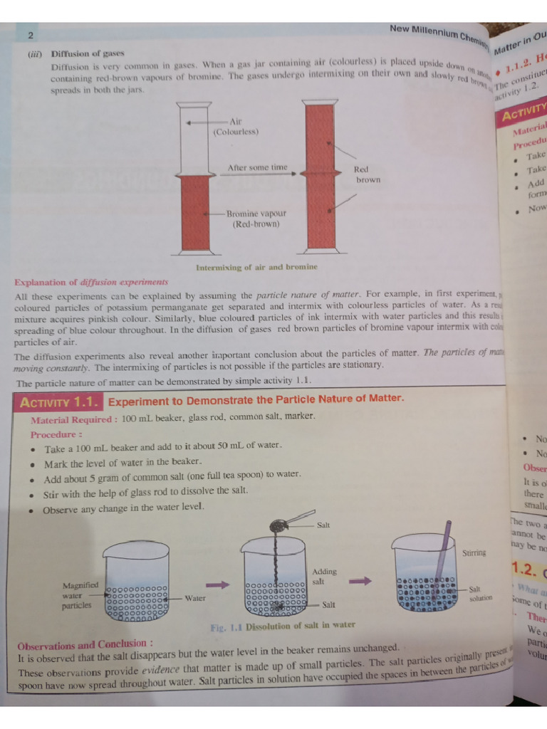 Class 9 Matter in Our Surroundings Dinesh | PDF