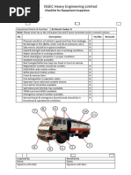 Diesel Tanker Equipment Inspection Checklist | PDF