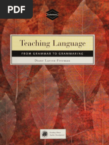 Teaching Language - From Grammar To Grammaring - Larsen-Freeman, Diane - 2003 - Boston - Thomson - Heinle - 0176416153 - Anna's Archive