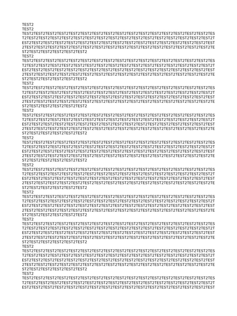 TEST4 | PDF