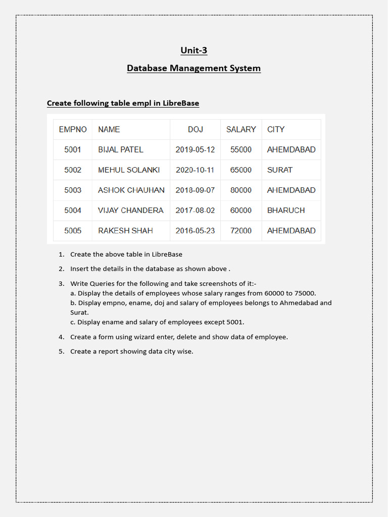 Unit - 3 DBMS | PDF