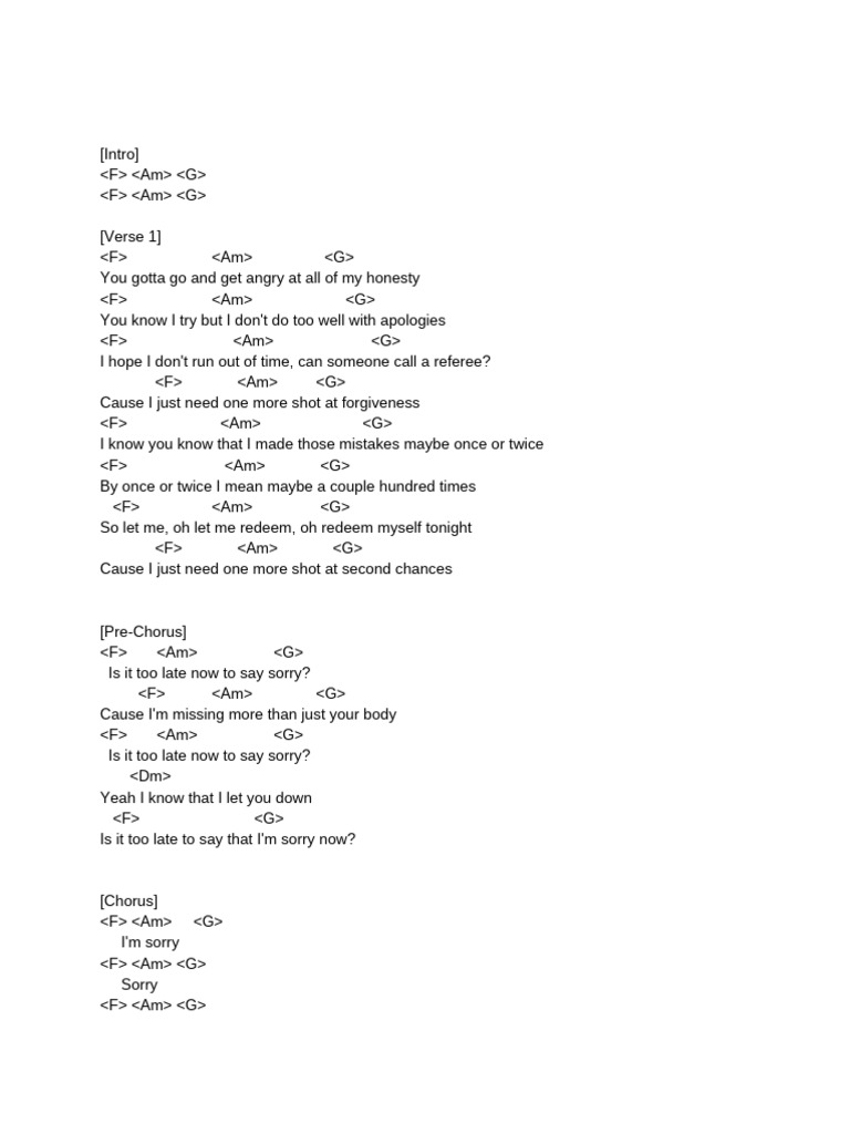 Injsntro | PDF | Song Structure | Songs