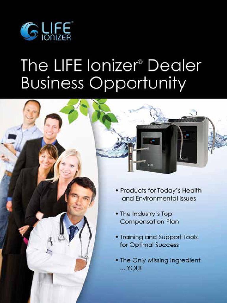 Life Ionizers - Alkaline Water Ionizers | PDF | Bottled Water | Water