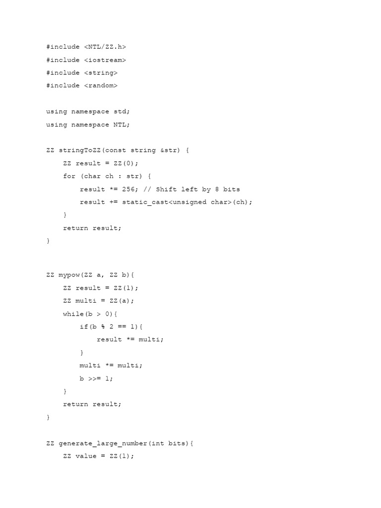ECC Digital Signature Implementation | PDF | Computer Programming ...