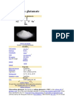 Monosodium Glutamate