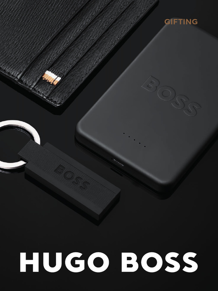 HUGO BOSS Gifting Catalogue 2024 | PDF | Battery Charger