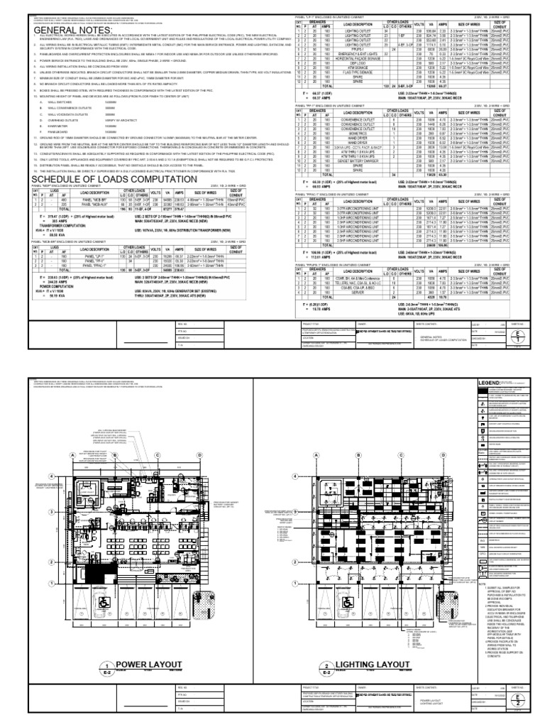 Electrical Layout for DBP Ipil Branch | PDF | Electrical Wiring ...