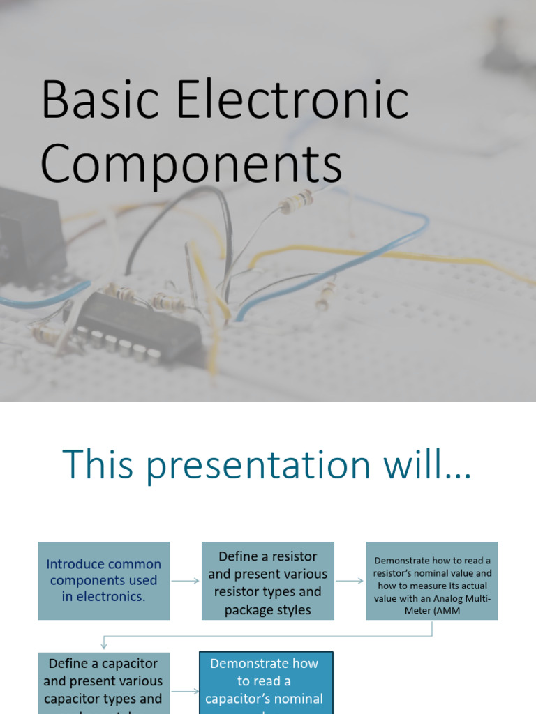 Essential Electronic Components Guide | PDF | Bipolar Junction ...
