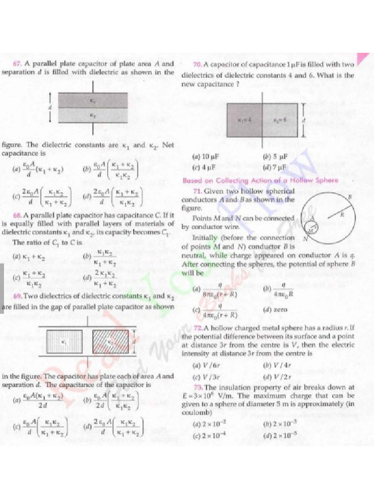 Phy Chapter 2 MCQS | PDF