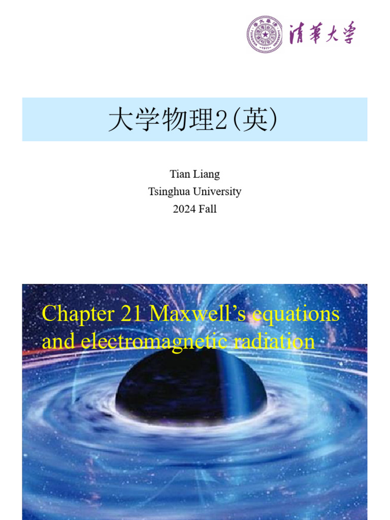 Maxwell's Equations and Electromagnetic Waves | PDF | Waves ...