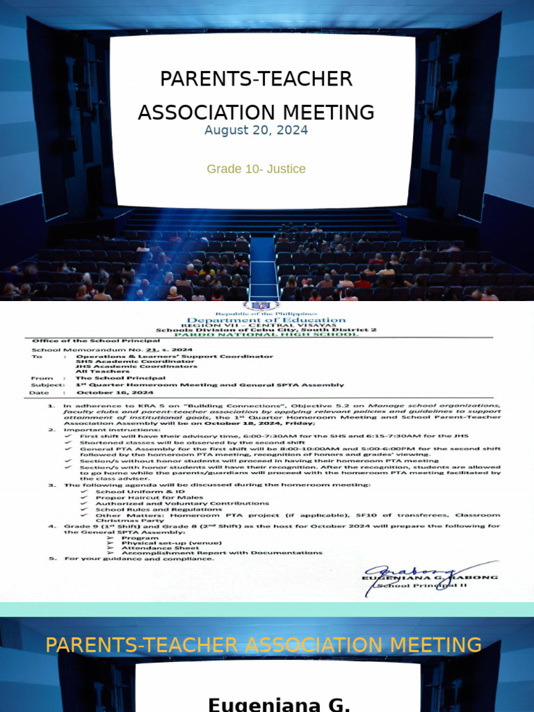 Parents Teacher Conference From Canva | PDF