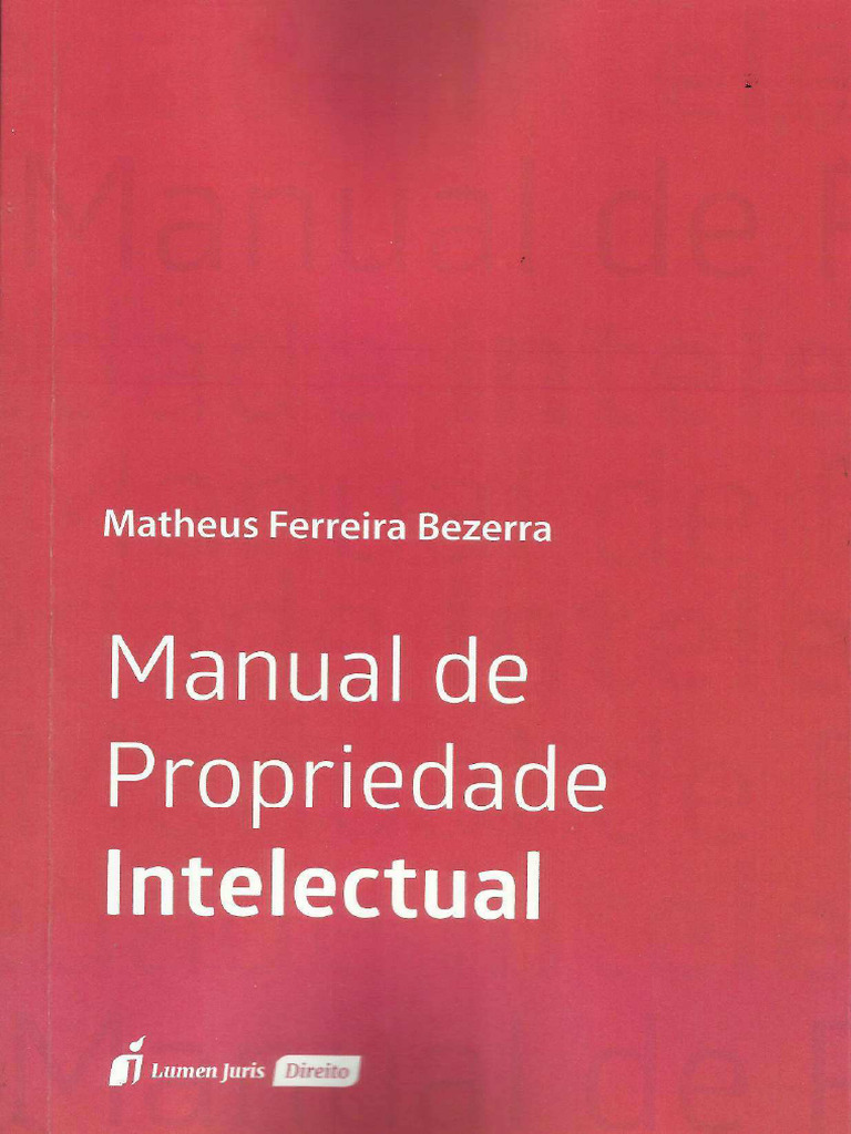Manual de Propriedade Intelectual | PDF