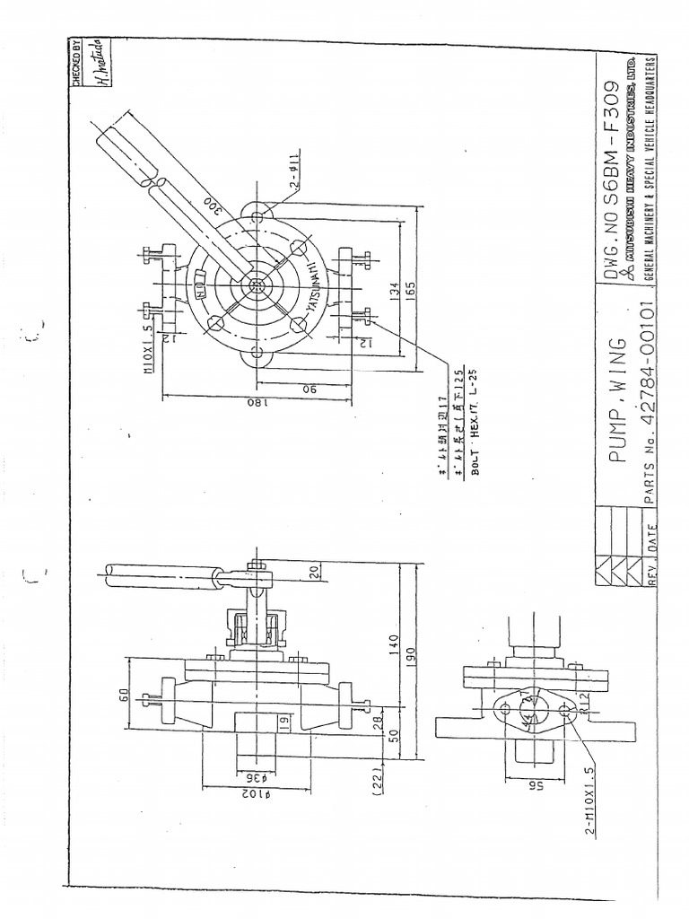 S6R2 T2MPTK3M - Bomba Manual para Cebado de La Linea de Alimentacion de ...