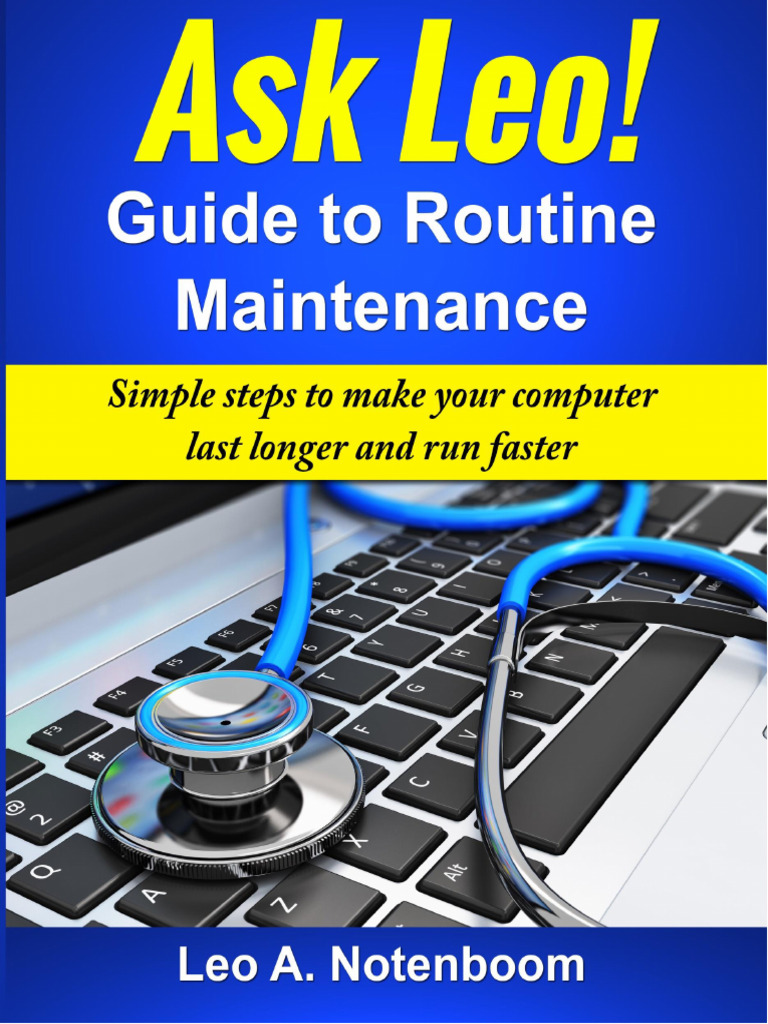 Routine Maintenance | PDF | Password | Booting