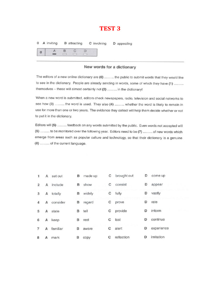 B2 Part 1 Ex 3 | PDF