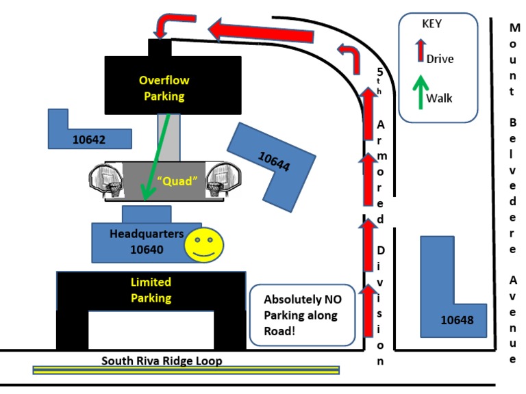 Overflow Parking: M o U N T B e L V e D e R e A V e N U e South Riva ...