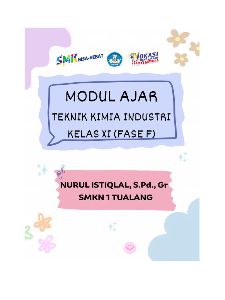 Modul Ajar Teknik Kimia Industri - Sistem Satuan Dan Konversi Satuan ...