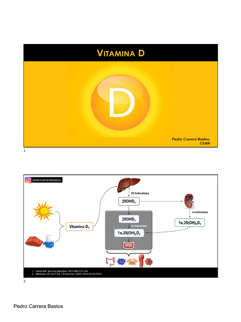Vitamina D: Valores y Evaluación Normal | PDF | Vitamin D | Vitamin