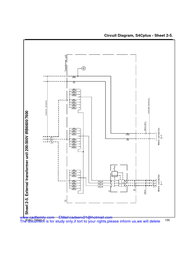 Circuit Diagram for Transformer Unit | PDF