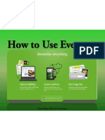 How To Use Evernote