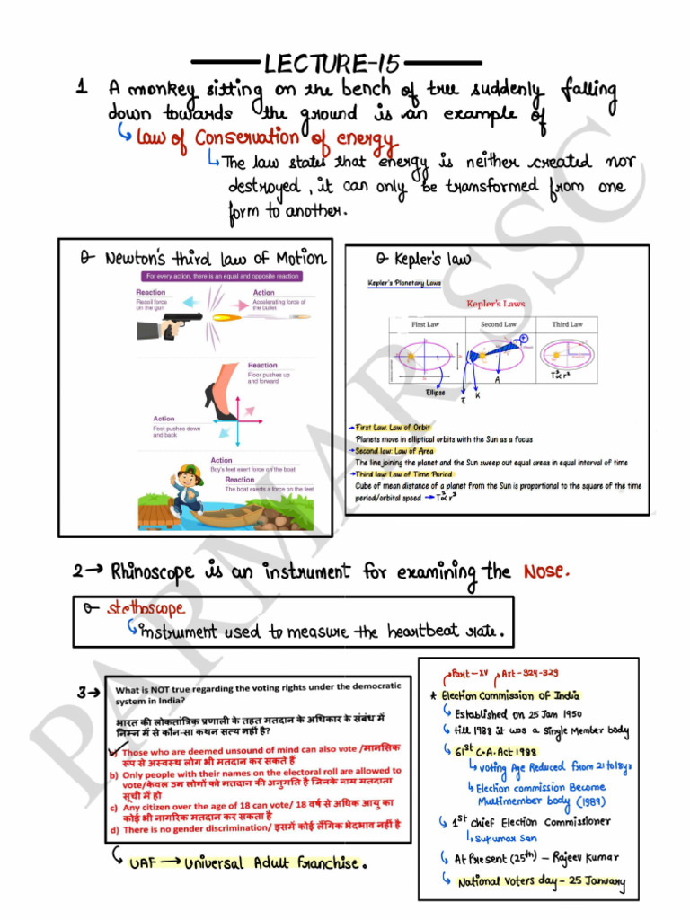 Lecture 15 English Notes | PDF