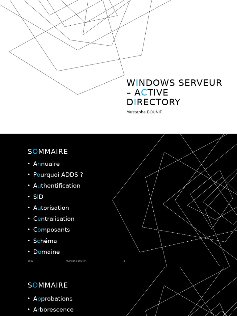 Introduction à Active Directory | PDF | Active Directory | Logiciel