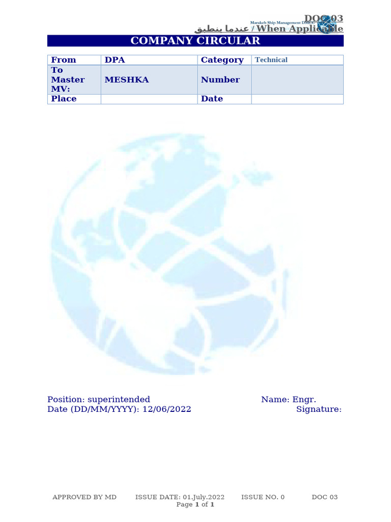 03 - Company Circular | PDF