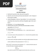 Grade 9 Term 1 Test 2023 | PDF | Prime Number | Elementary Mathematics