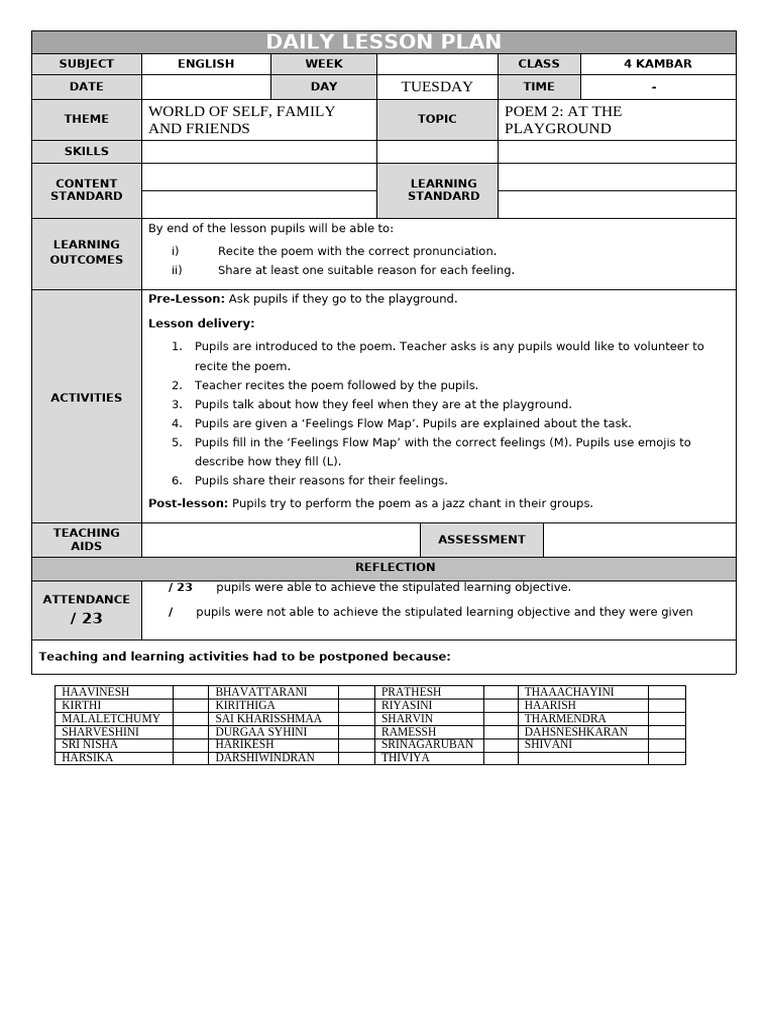 Eng - 4K (02.04.2024) | PDF | Lesson Plan | Human Communication