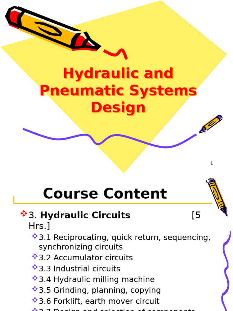 Hydraulic and Pneumatic System Design | PDF | Pump | Valve