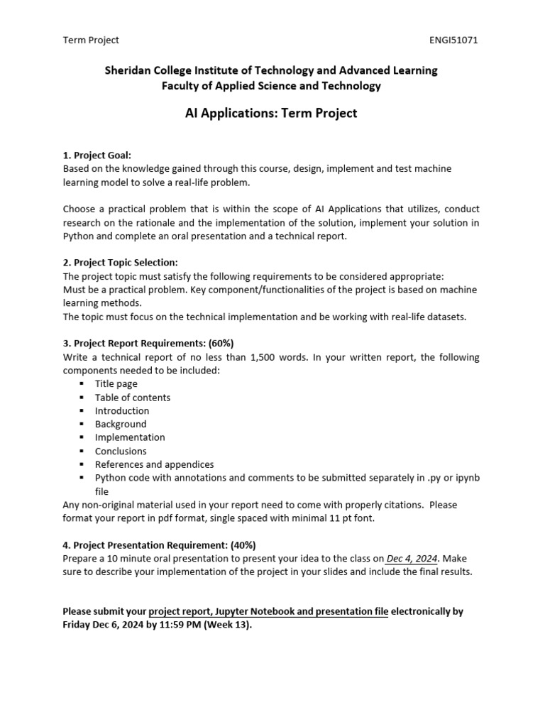 Term Project | PDF